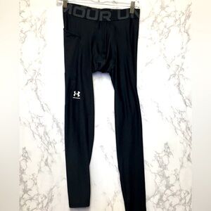 Under Armour Leggings Medium Black Workout Gym Athletic Sporty Yoga